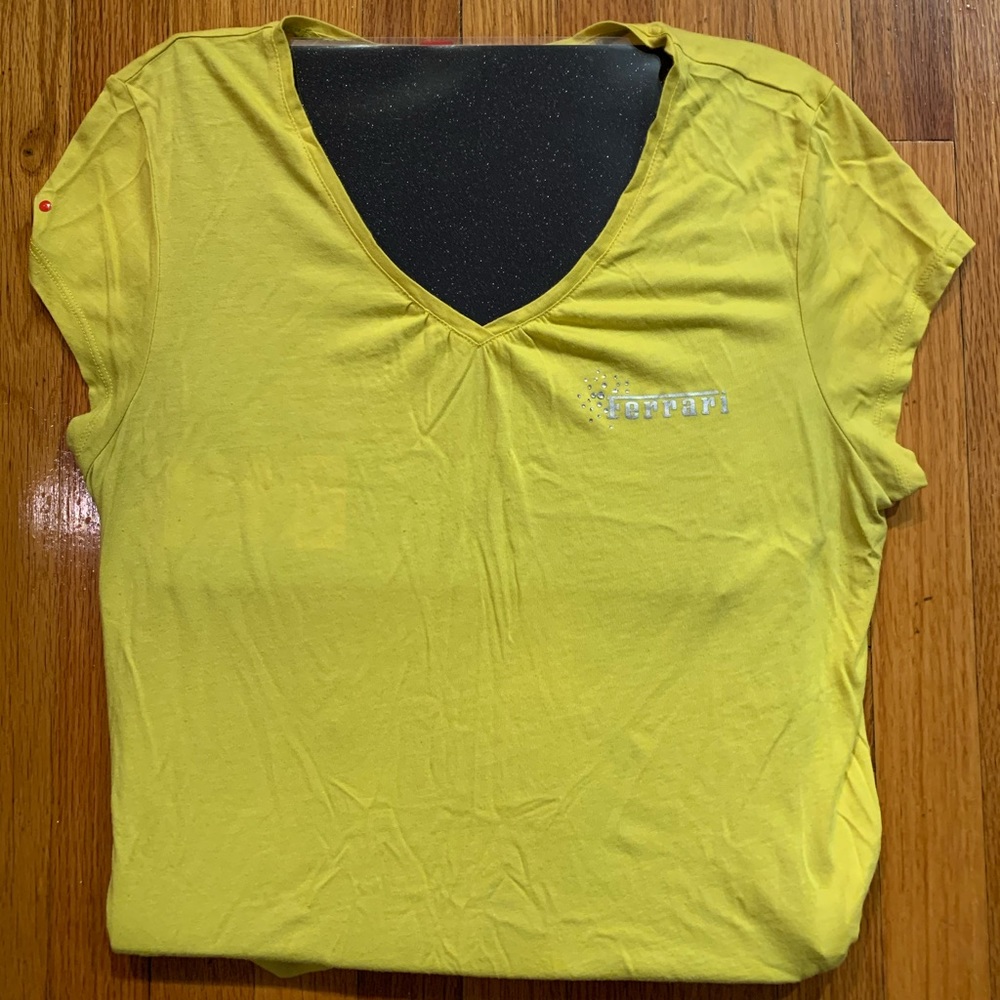 Yellow Ferrari Shirt
